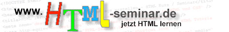 Logo HTML-Seminar.de - jetzt HTML lernen